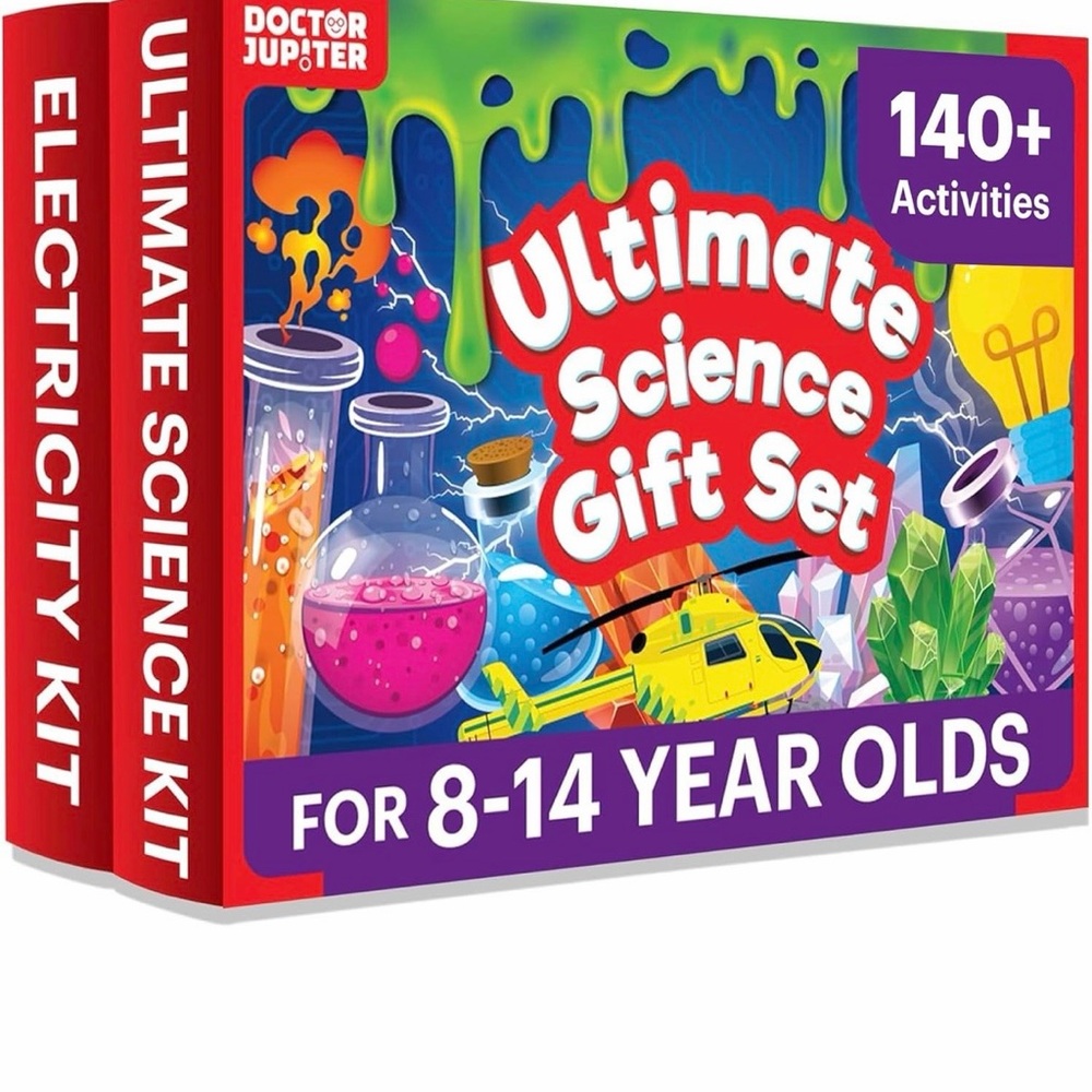 Ultimate Science Gift Set - Purple & Green Educational Kit for Kids